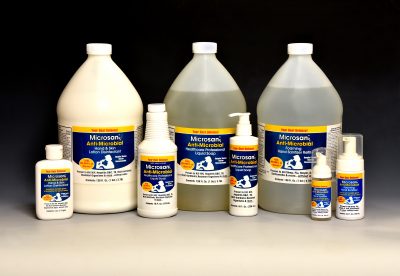 Anti-Microbial skin products group shot